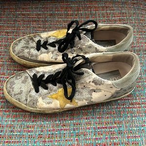 Golden Goose Superstar Glitter Leopard Sneakers- NOT FOR SALE DO NOT BUY
